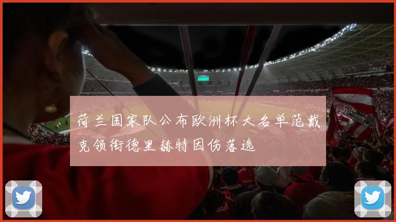 荷兰国家队公布欧洲杯大名单范戴克领衔德里赫特因伤落选